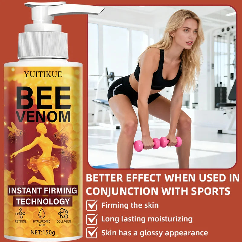 Bee Venom Firming Body Cream Moisturizing Skin Tightening Lotion 150g