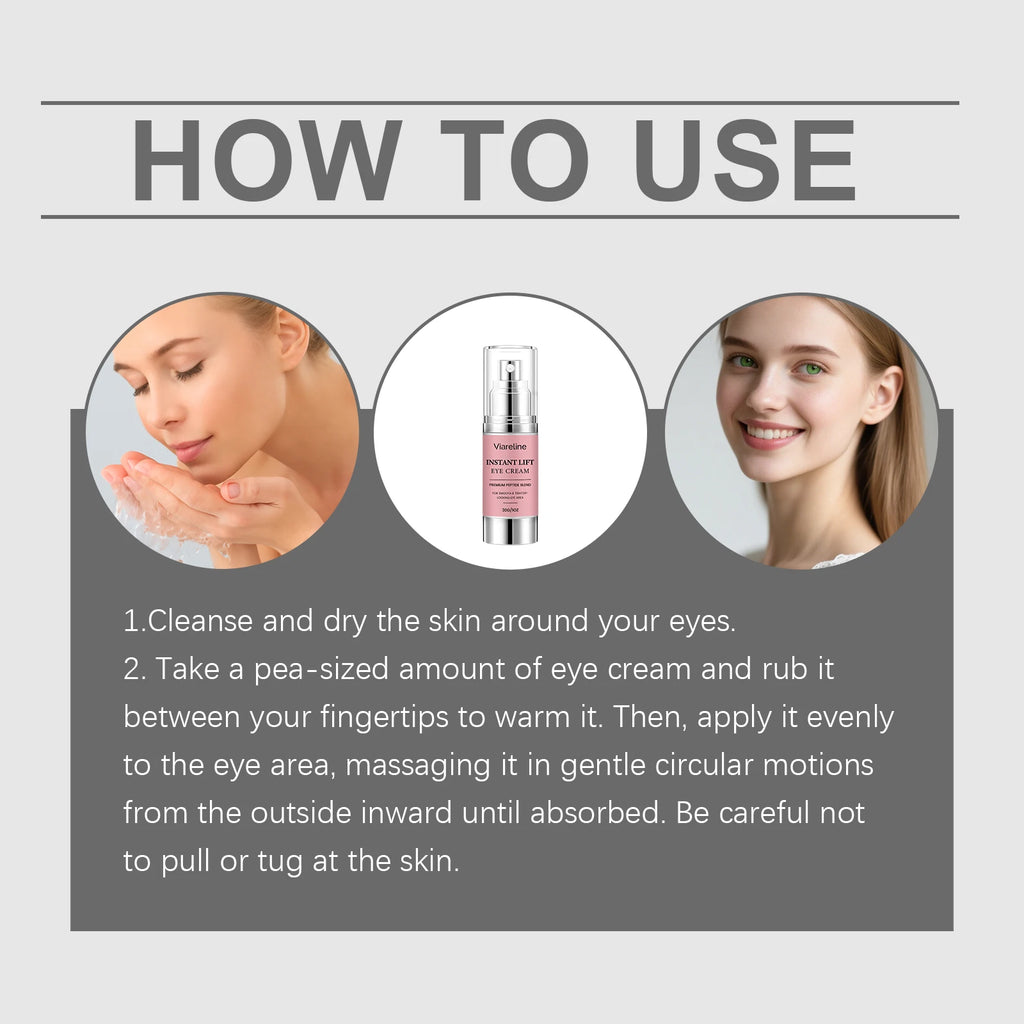 Lifting and Firming Eye Cream for Dark Circles and Fine Lines