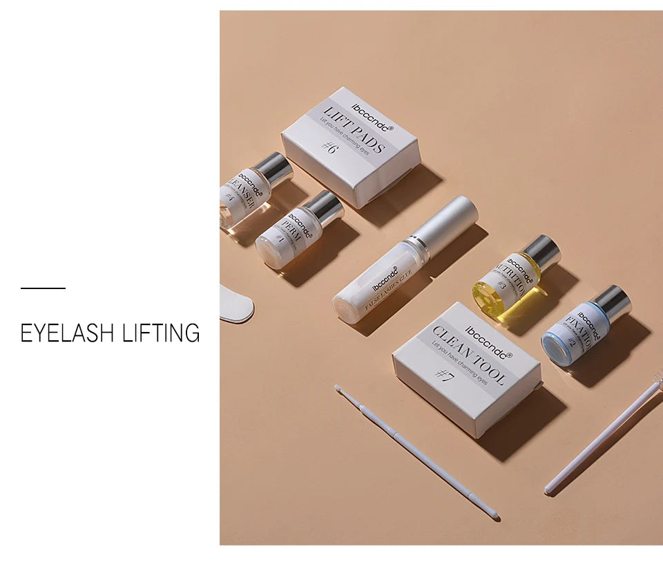Professional Eyelash Lifting and Perming Kit for Home Use