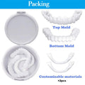 Snap On Smile Veneers Cosmetic Teeth Whitening Denture Set