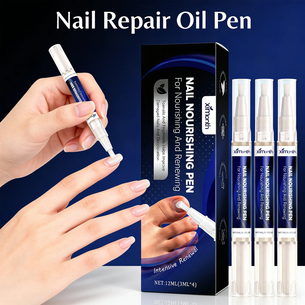 Nourishing Nail Repair Oil Pen for Damaged and Brittle Nails