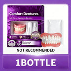 Comfort Fit Cosmetic Silicone Dentures for Natural Smile