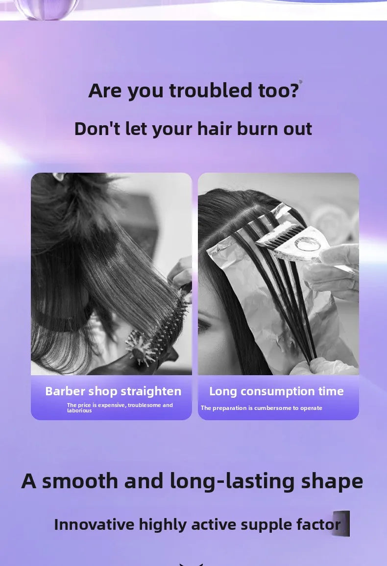 260ml RUY Hair Straightening Cream with Integrated Comb Applicator