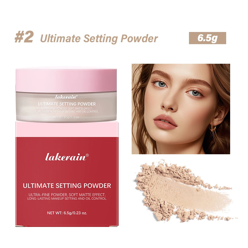 Matte Finish Oil-Control Loose Setting Powder
