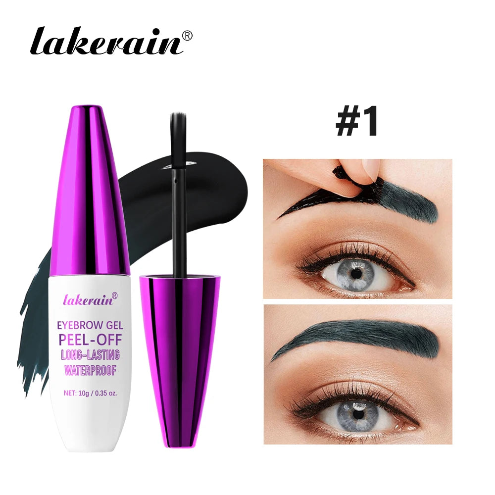 Long-Lasting Waterproof Peel-Off Eyebrow Tint Gel - 19