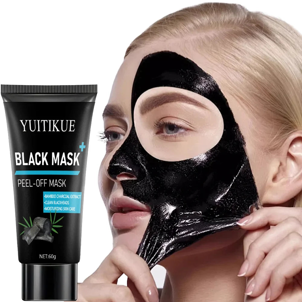 YUITIKUE Bamboo Charcoal Peel Off Mask 60g Blackhead Remover - 2