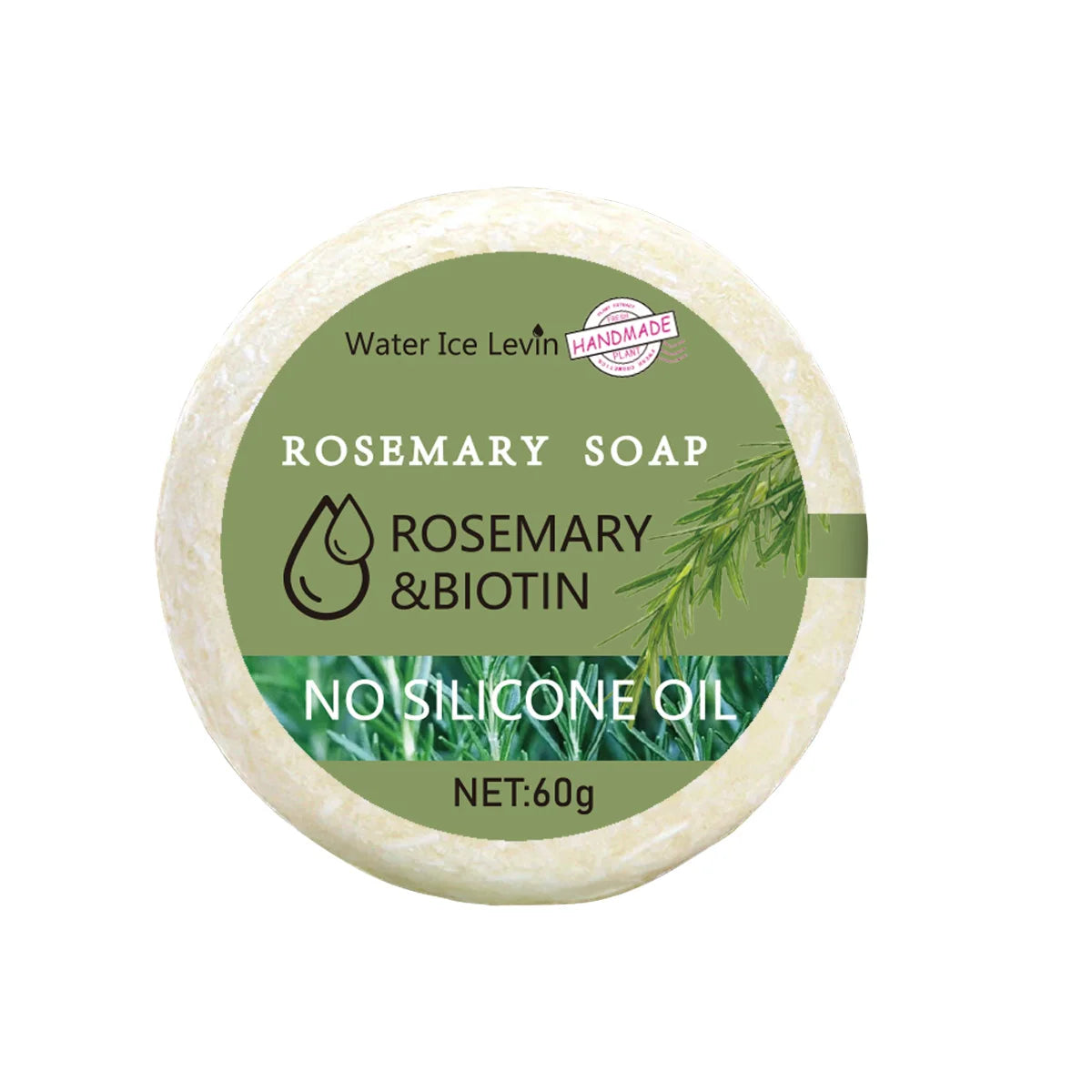Rosemary Shampoo Bar Hair Strengthening and Moisturizing Cleansing Soap