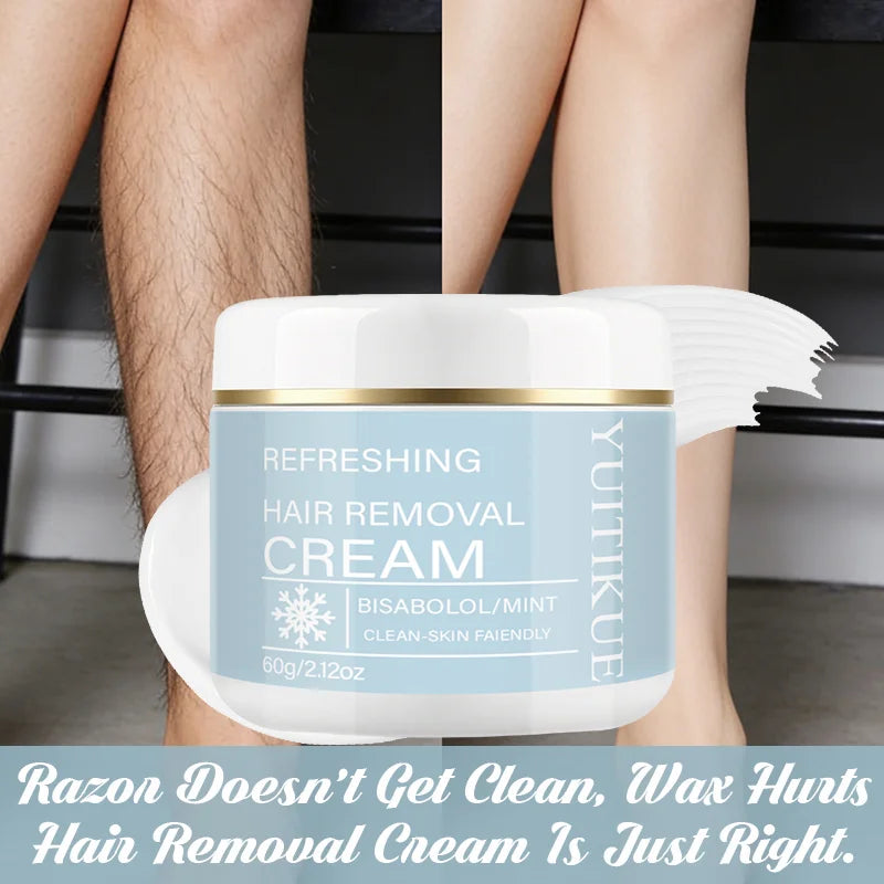 Mint Cooling Body Hair Removal Cream 60g - 5