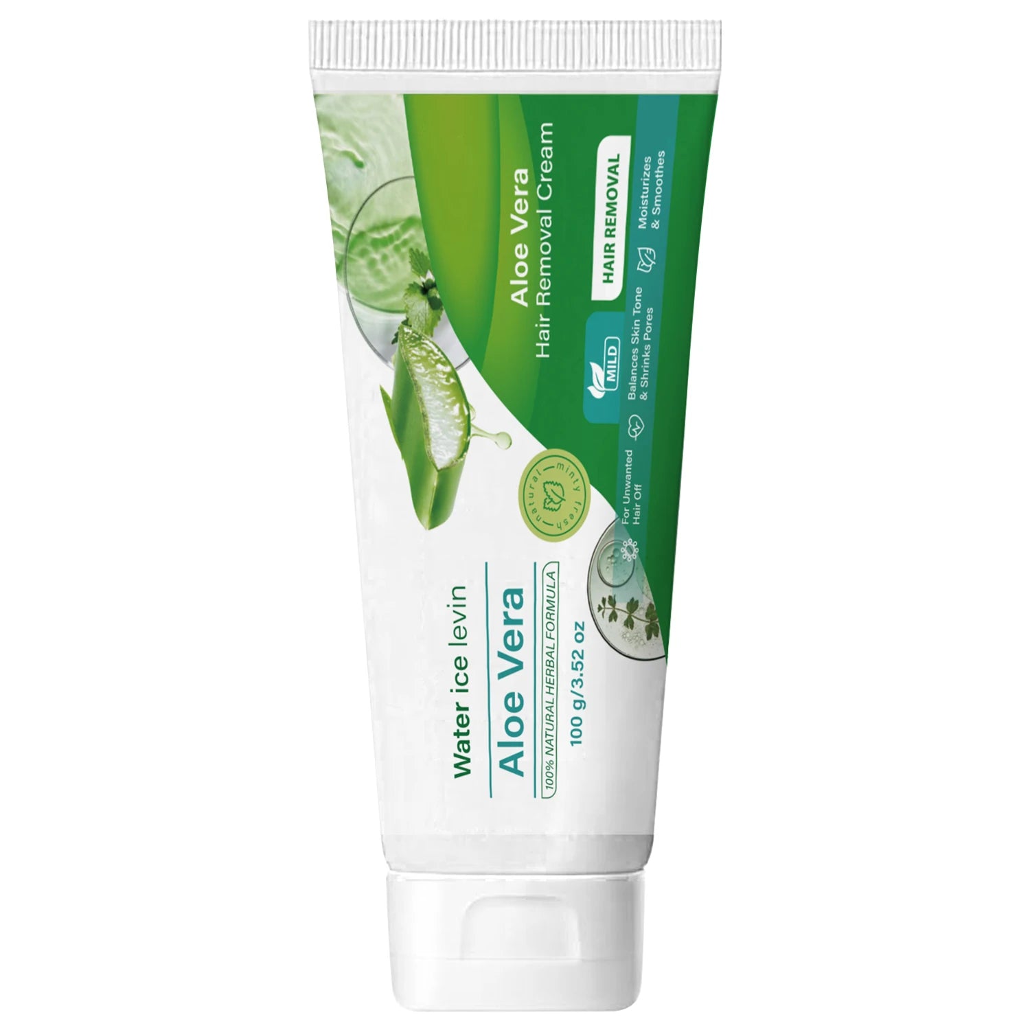 Aloe Vera Hair Removal Cream Gentle Body Hair Remover Unisex - 13