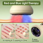 Electric Cupping and Scraping Massage Tool for Muscle Relief