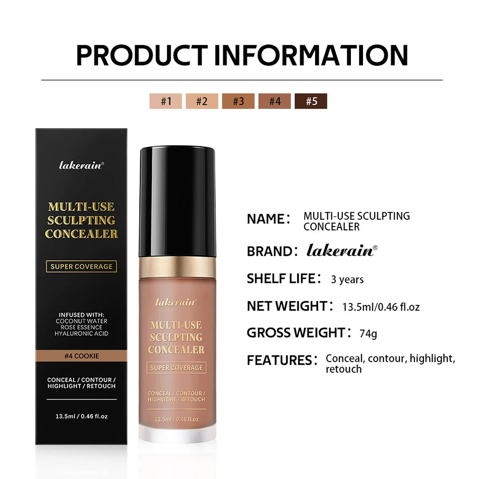 Multi-Use Full Coverage Sculpting Concealer