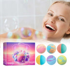 Scented Aromatherapy Bath Bombs for Skin Relaxation and Spa