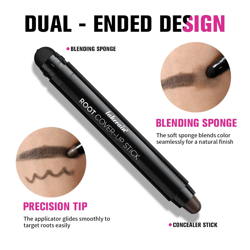 Instant Root Cover-Up Stick for Gray Hair Coverage - 4