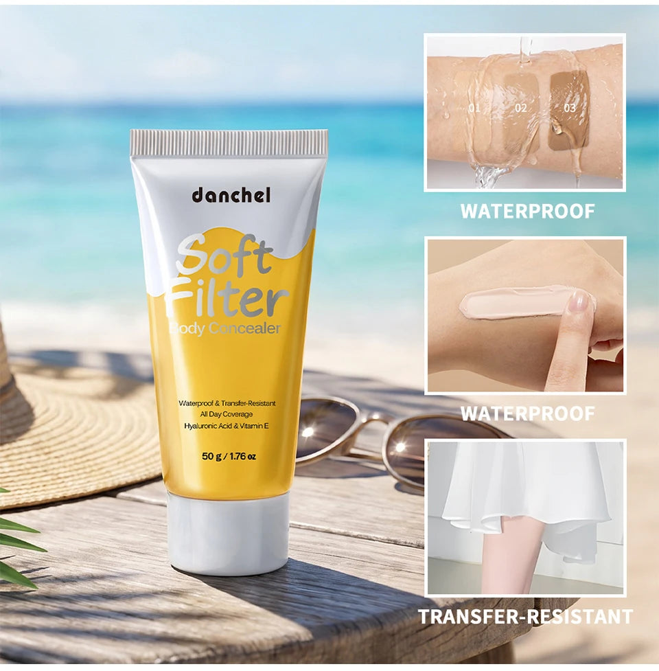 Waterproof Full Coverage Body Concealer for Scars and Tattoos