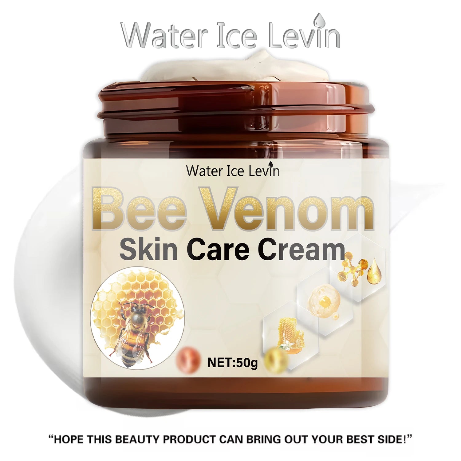 Bee Venom Anti Aging Face Cream Firming Moisturizer for Wrinkles - 4