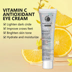 Vitamin C Eye Cream Antioxidant Brightening Caffeine Dark Circle Repair