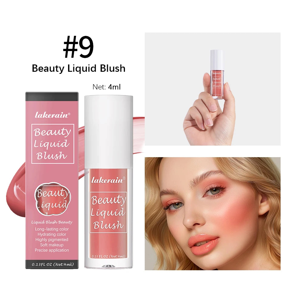 Long-Lasting Liquid Blush for Natural Glowing Makeup