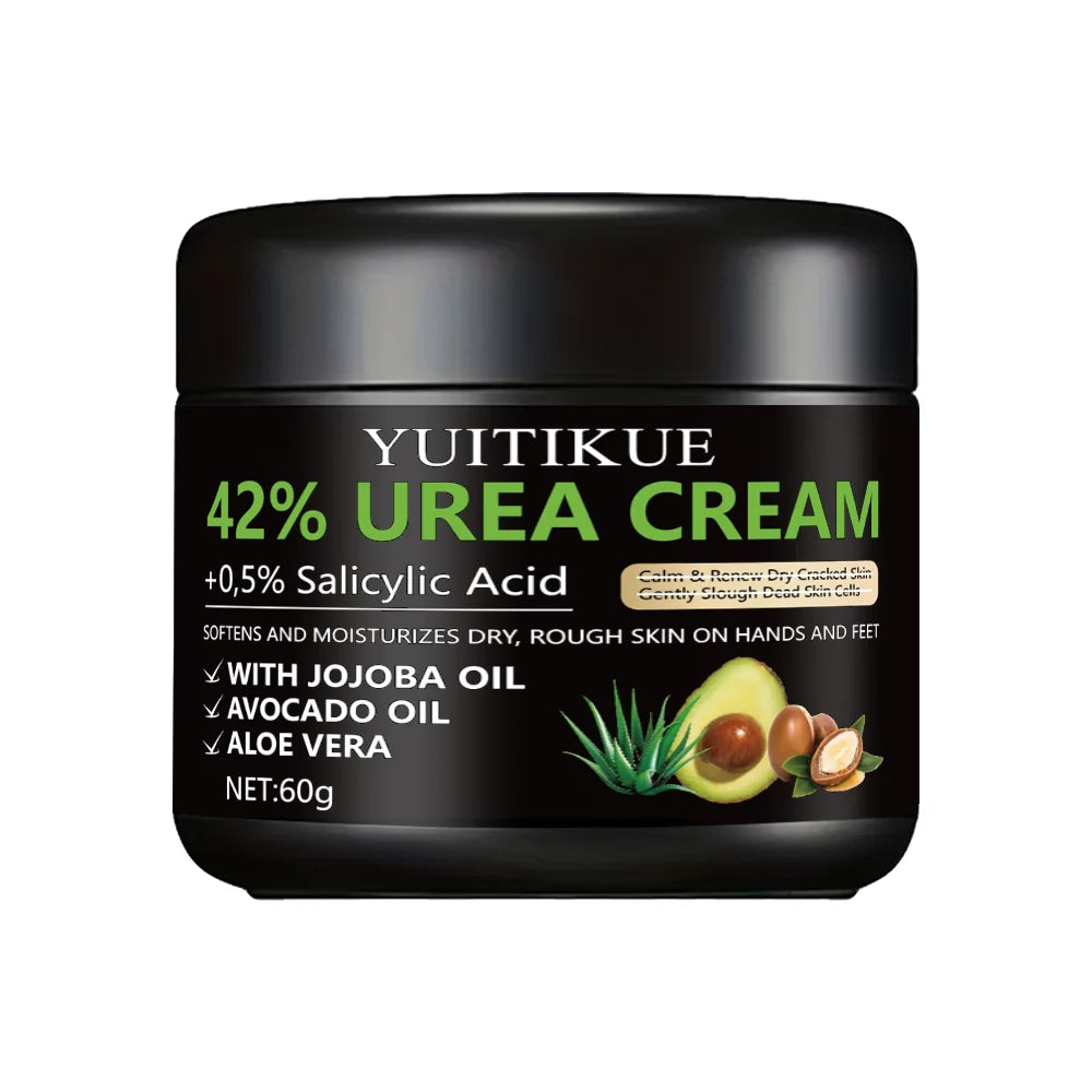 YUITIKUE 42% Urea Foot Cream for Cracked Heels and Dry Skin Repair - 7