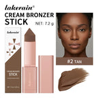 2-in-1 Cream Bronzer and Contour Stick for Sculpted Face Makeup