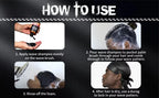 Goiple 360 Wave Shampoo and Strong Hold Hair Pomade Styling Set