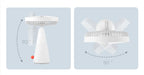 Mijia Desktop Fan Rechargeable Portable Cooling Table Fan 2 in 1