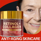 Retinol Collagen Anti Aging Cream Day Night Face Moisturizer 60g