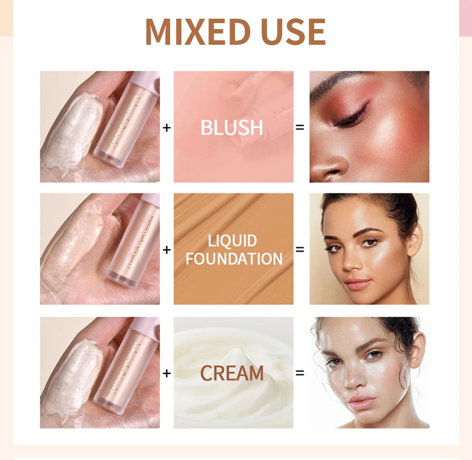 Liquid Highlighter for Radiant Glow and Natural Skin Brightening