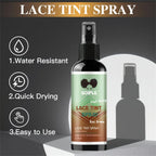 Goiple 8 Piece Lace Wig Adhesive Kit Melting Spray and Styling Tools