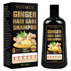 100ml Natural Ginger Hair Growth Shampoo for Dandruff and Scalp Care