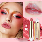 Shiny Lipstick Waterproof Long Lasting Glitter Lip Gloss