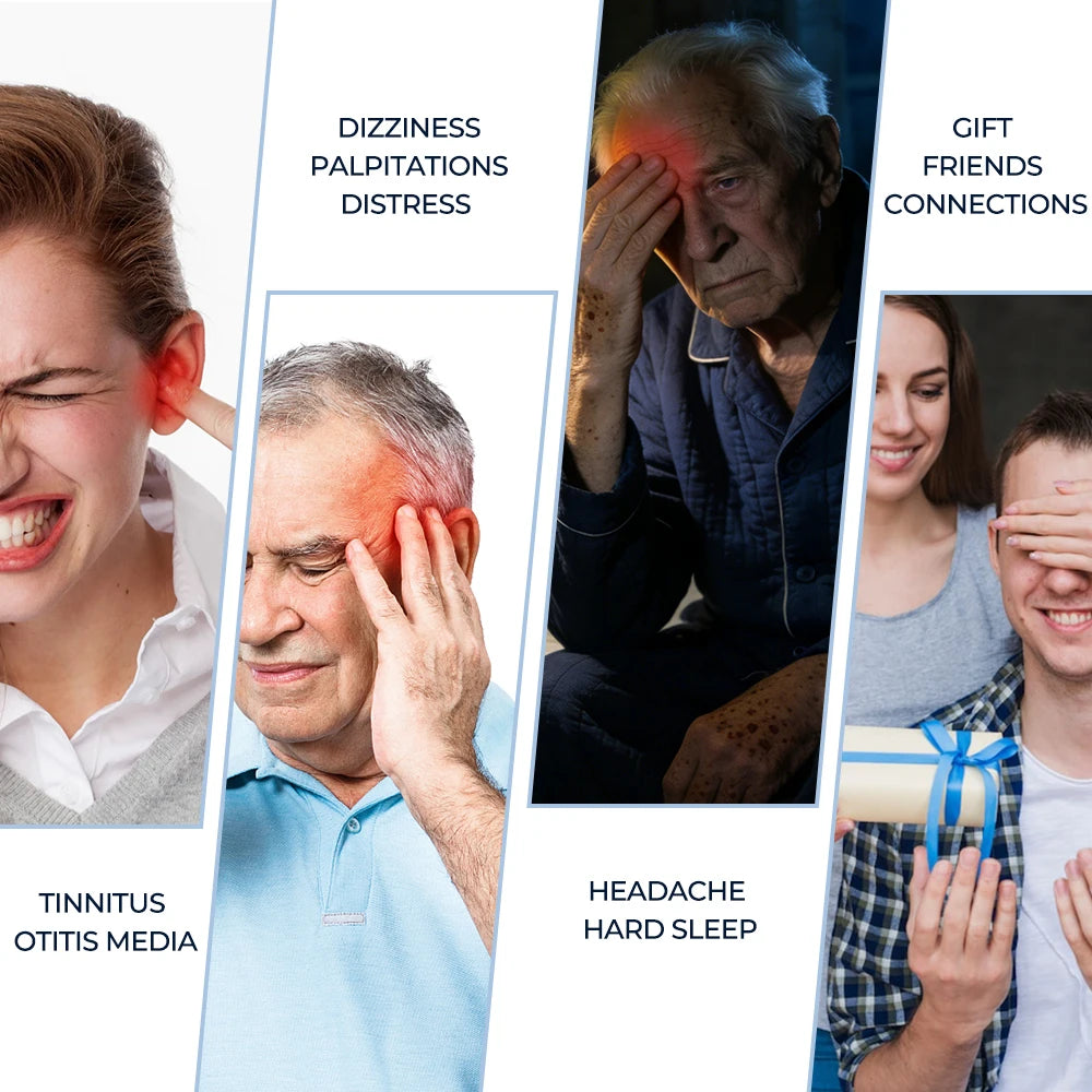 Portable Red Light Nose and Ear Therapy Device