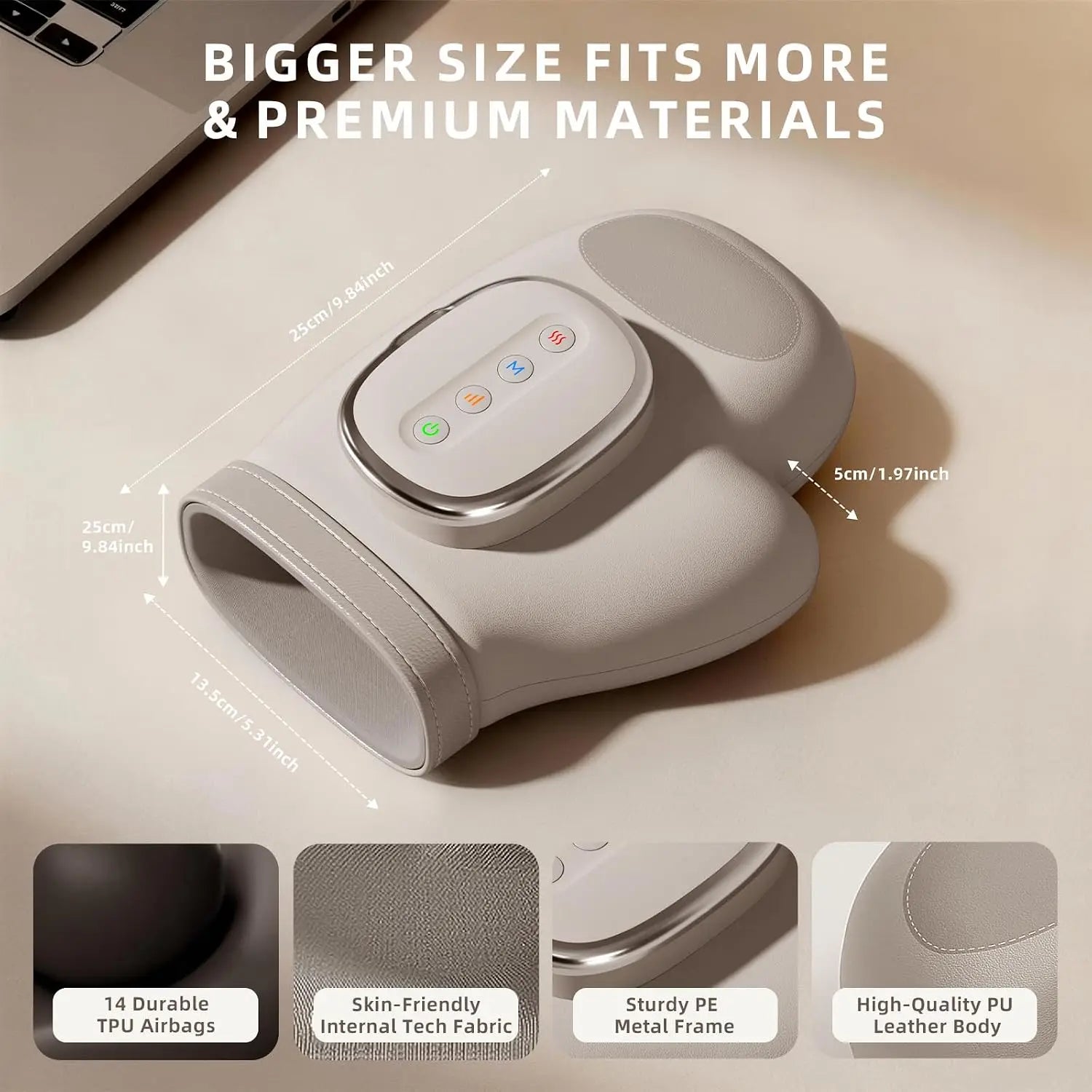 Electric Heated Hand and Wrist Compression Massager - 5