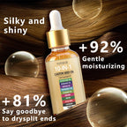 YUITIKUE 10-in-1 Castor Seed Hair Oil Rosemary Biotin Nourishing Serum