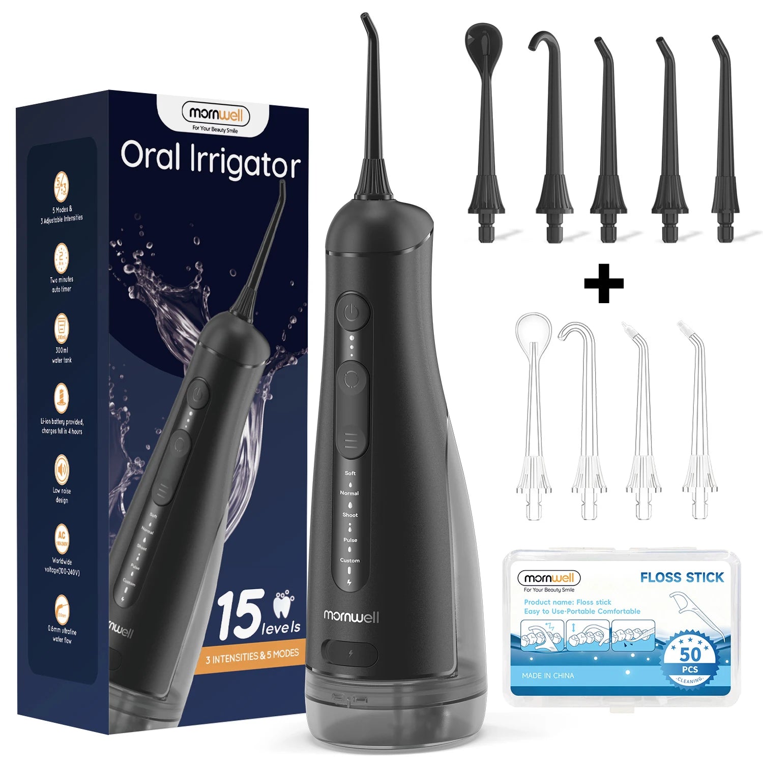 Cordless Water Flosser for Teeth and Braces - 21