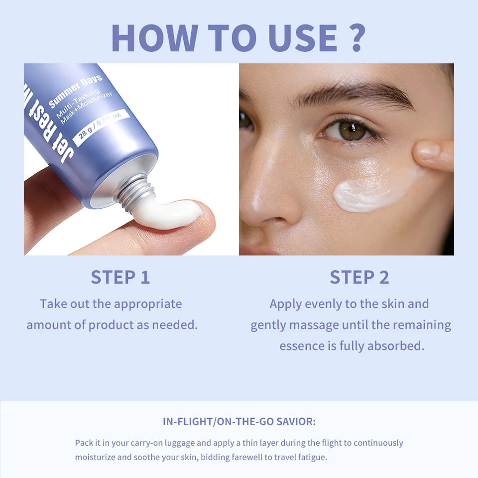 2-in-1 Hydrating Face Moisturizer and Nourishing Overnight Mask