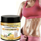 Ginger and Bee Venom Hot Firming Cream Pre Workout Body Moisturizer