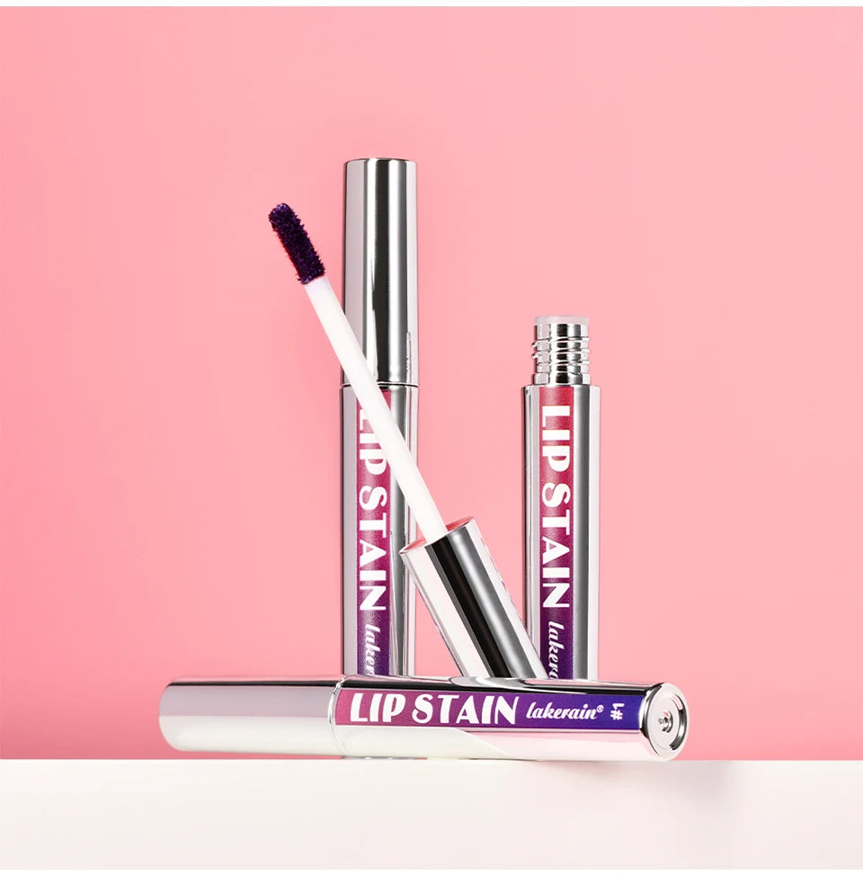 Waterproof Peel-Off Lip Stain for Long-Lasting Matte Color
