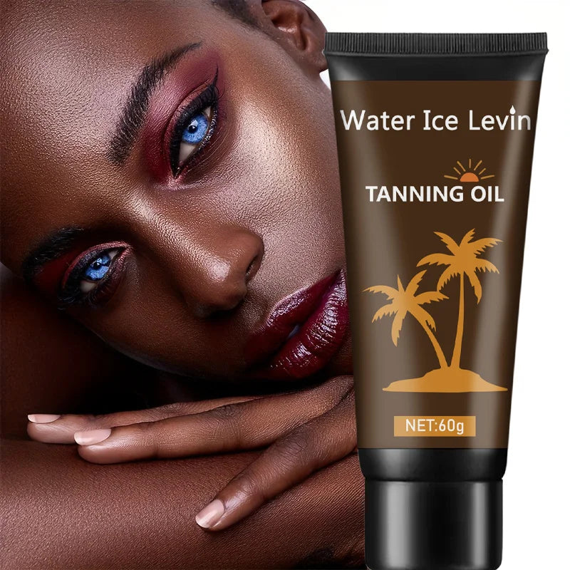 Water Ice Levin Body Tanning Lotion Bronzer Moisturizing Skin Cream - 4