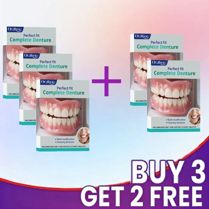 Cosmetic Silicone Dentures for Natural Smile