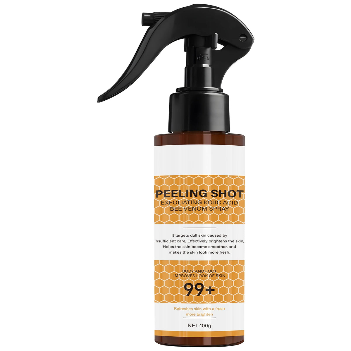 Retinol Bee Venom Peeling Spray Exfoliating Face and Body Treatment