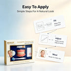 Cosmetic Denture Set for Natural Smile Makeover