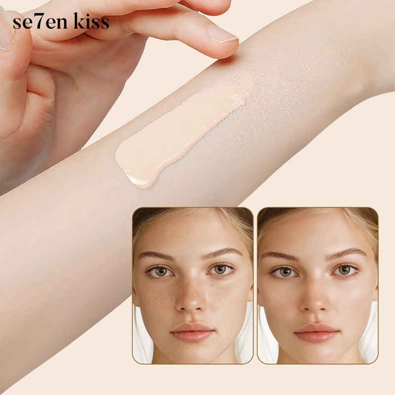 Se7en Kiss Moisturizing BB Cream Foundation Waterproof Liquid Makeup
