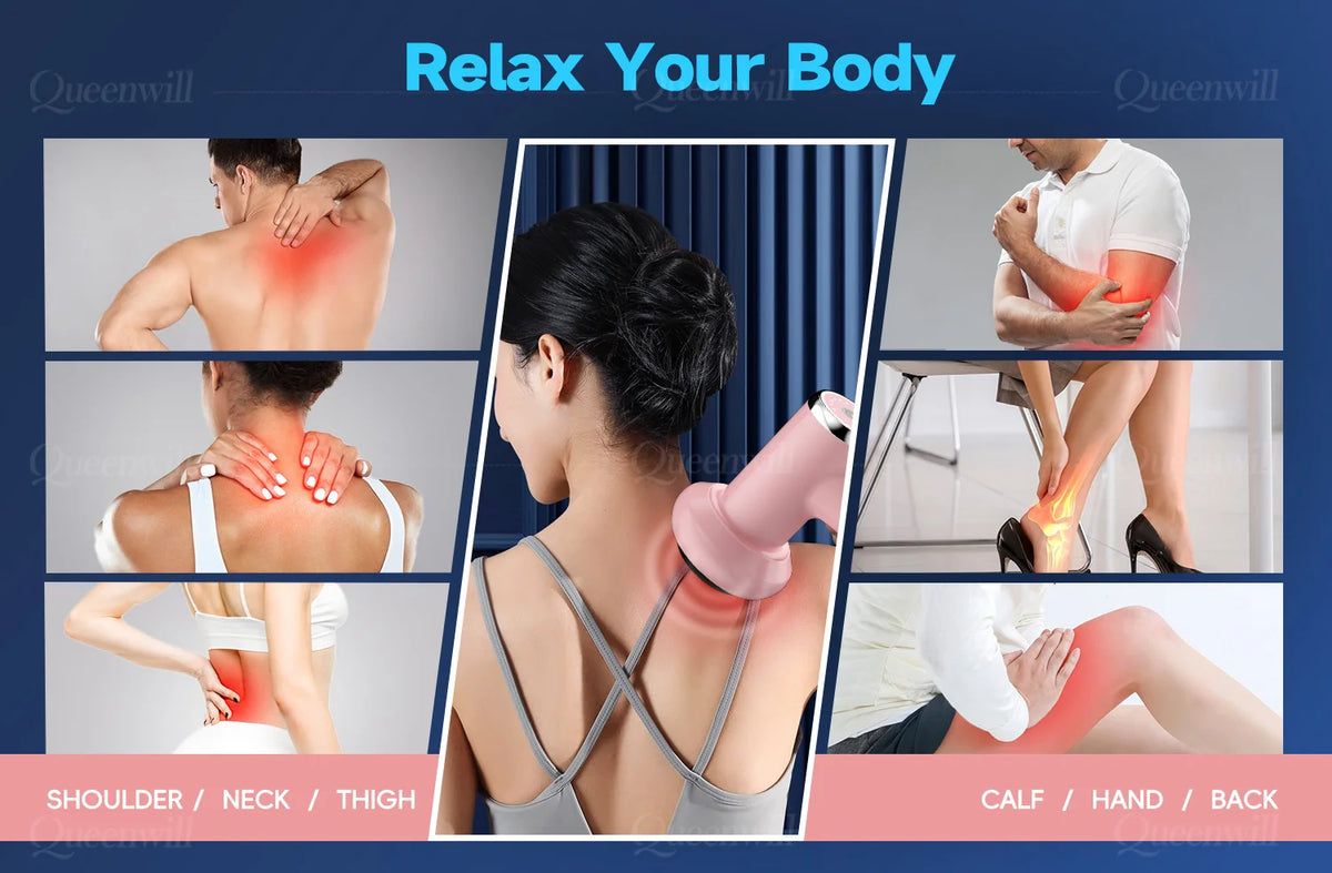 Portable Electric Body Sculpting and Cellulite Massage Device