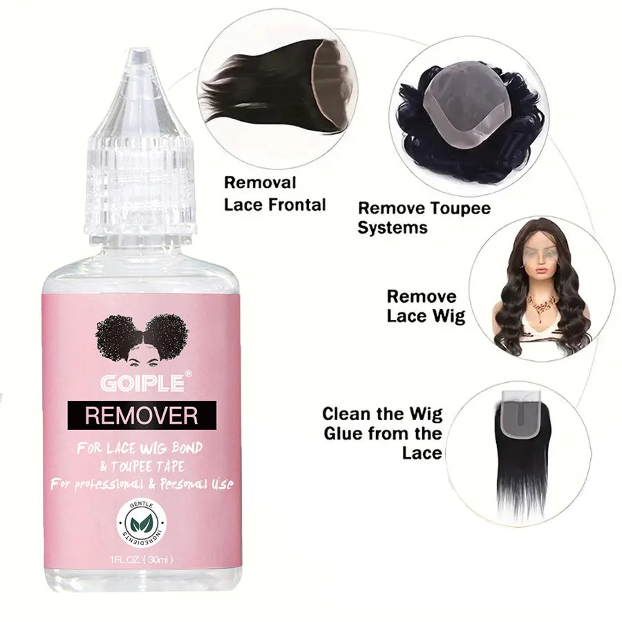 Goiple Lace Wig Adhesive Kit Waterproof Glue Remover and Tint Spray