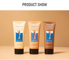 Waterproof Body Foundation and Leg Concealer with Applicator Glove