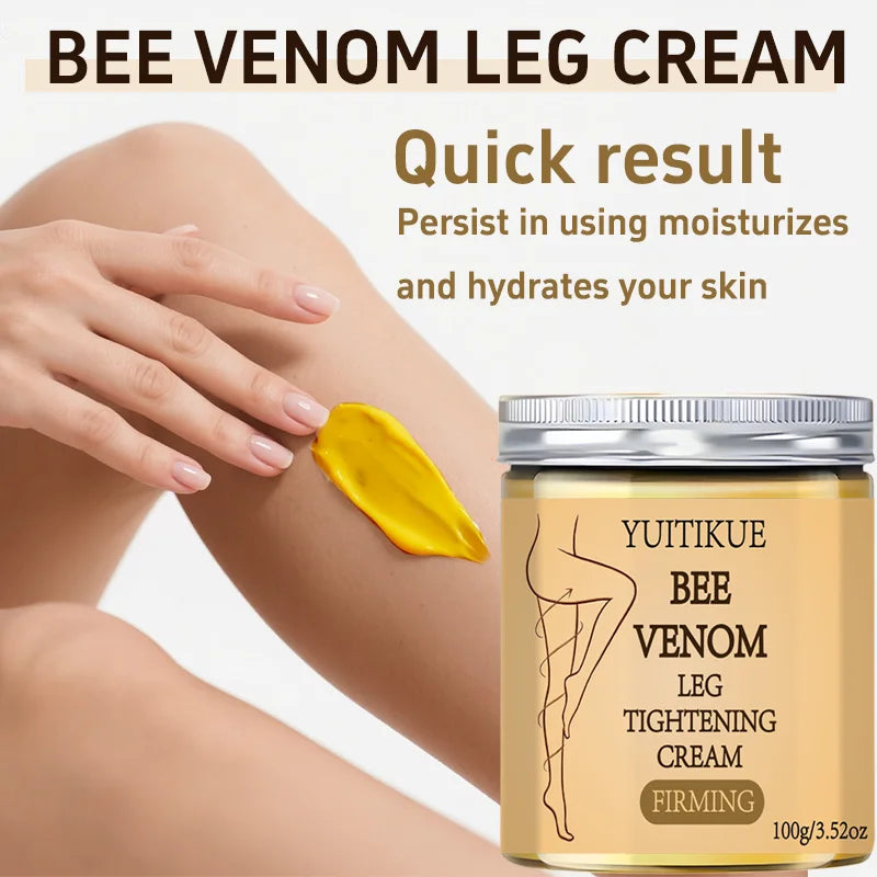 Yuitikue Bee Venom Leg Tightening Cream Firming Body Moisturizer 100g