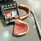 Moldable Cosmetic Denture Kit for Instant Smile