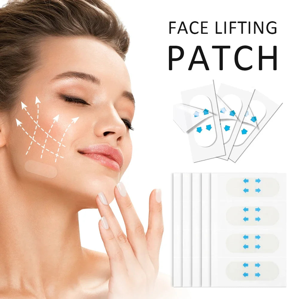 Invisible Face Lifting Patches for Instant V-Shape Skin Tightening