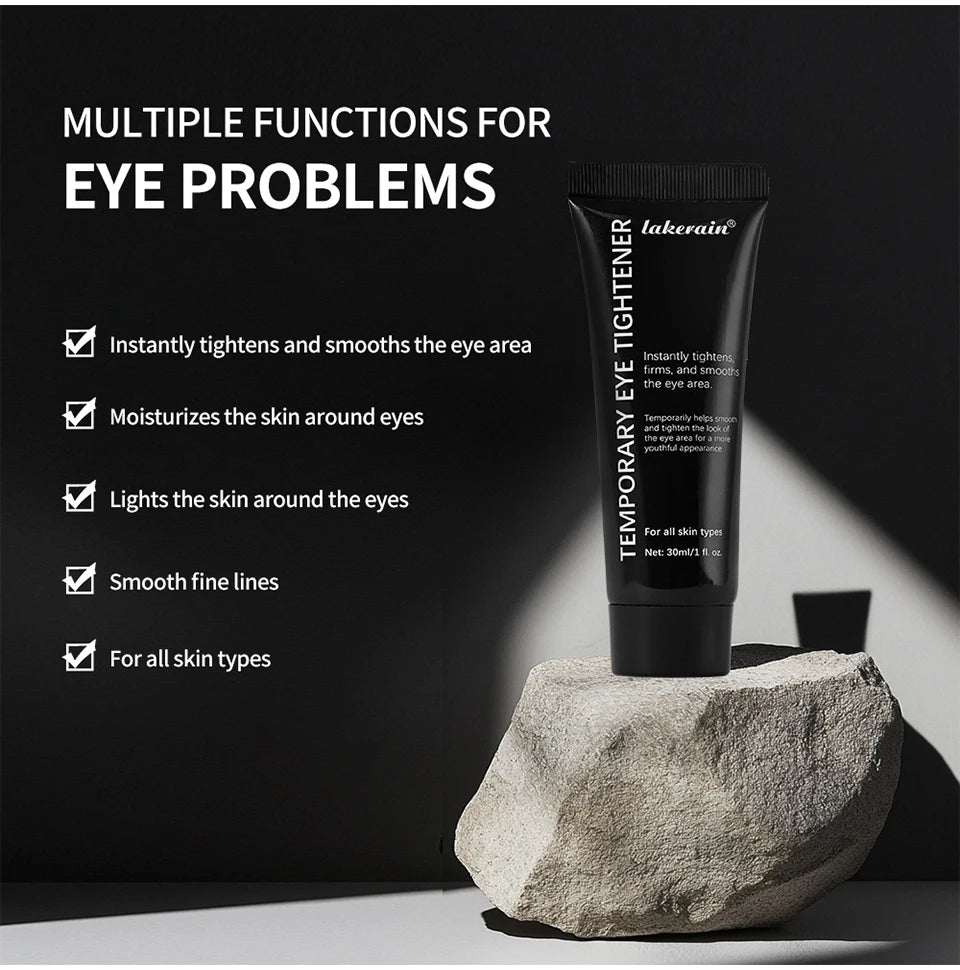 Temporary Anti-Aging Eye Tightening Cream for Wrinkles and Puffiness