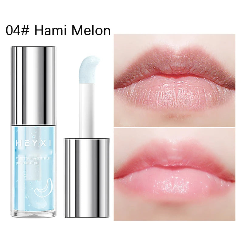 Fruit Pulp Moisturizing Lip Gloss Hydrating Tinted Lip Oil